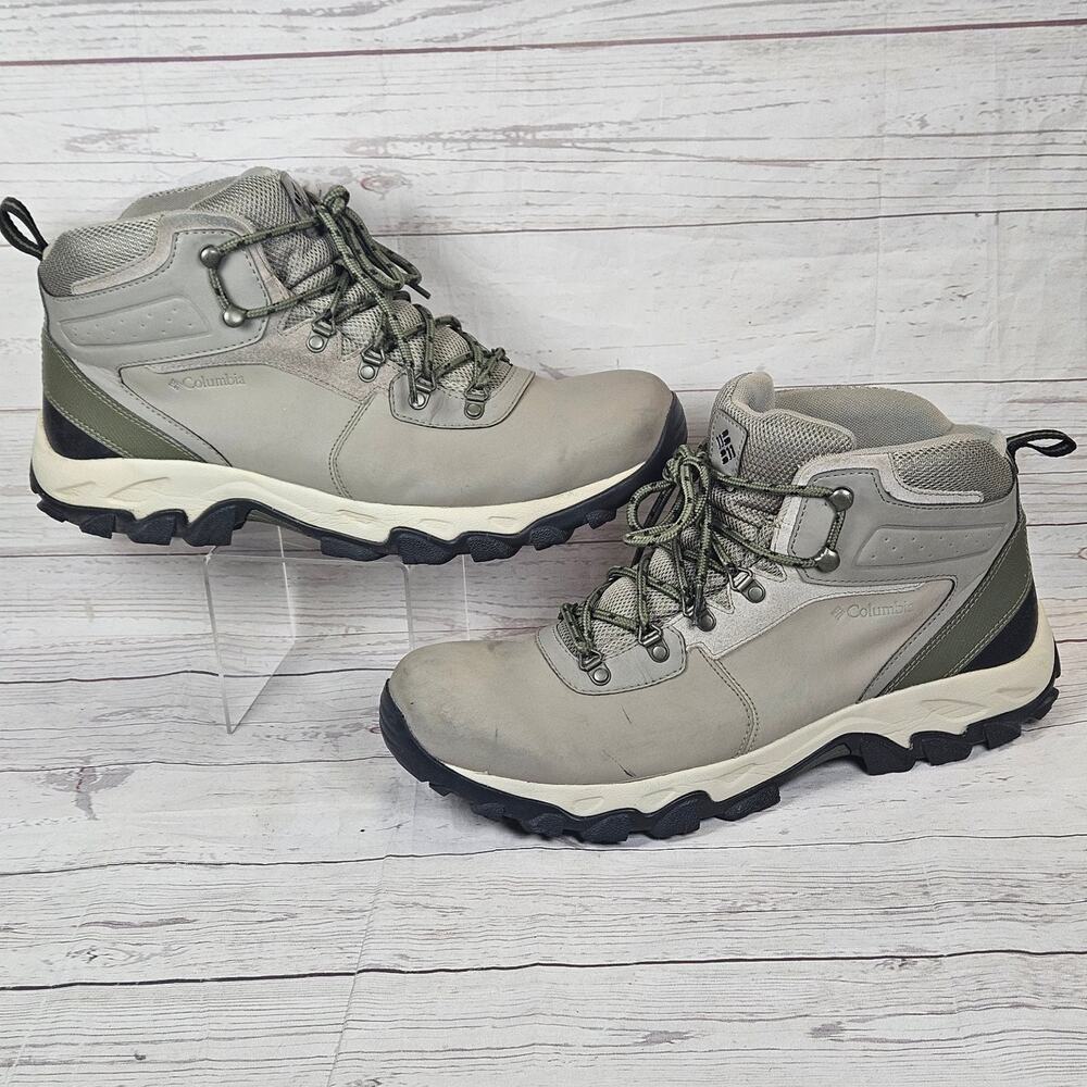Columbia Newton Ridge Plus 2 Hiking Boots Men's 14 Waterproof Outdoor *Has wear